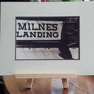 REDUCED Vintage Photograph - Of Local Interest - Milnes Landing Store